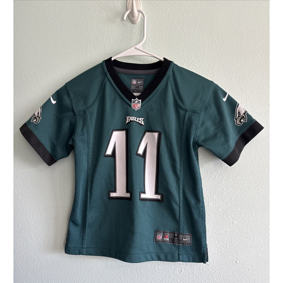 Nike NFL Youth On Field WENTZ #11 Eagles Jersey Youth Sz 5/6 - Picture 1 of 5